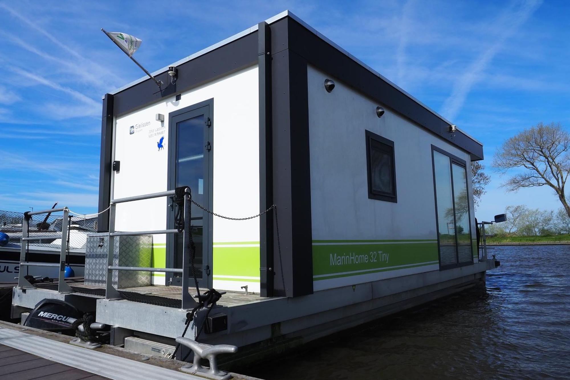 Hotel Houseboat Tiny Griffin Nieuwpoort Exteriér fotografie