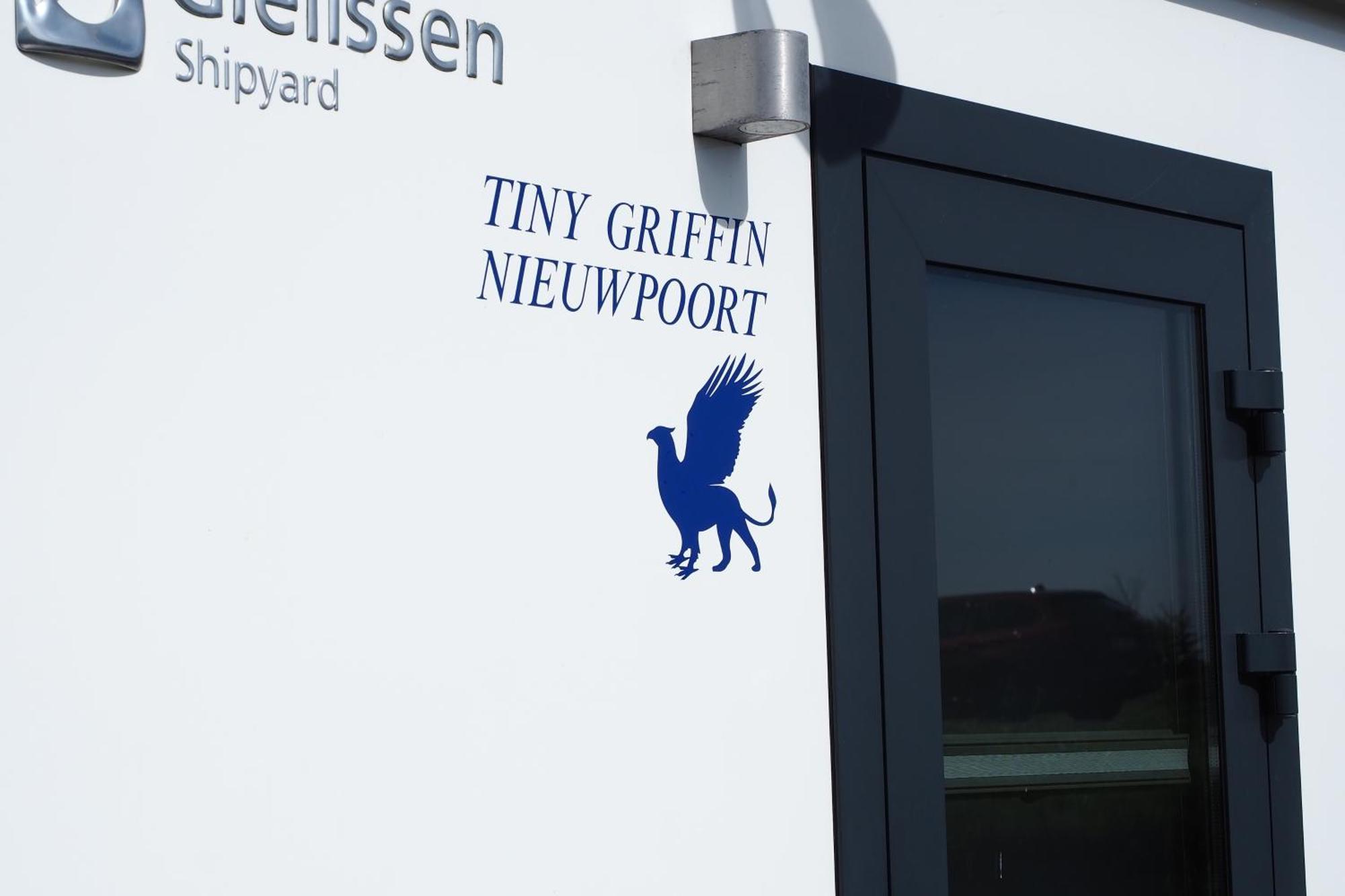 Hotel Houseboat Tiny Griffin Nieuwpoort Exteriér fotografie